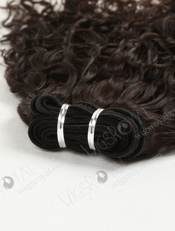 In Stock Brazilian Virgin Hair 12" Molado Curly Natural Color Machine Weft SM-450-11986
