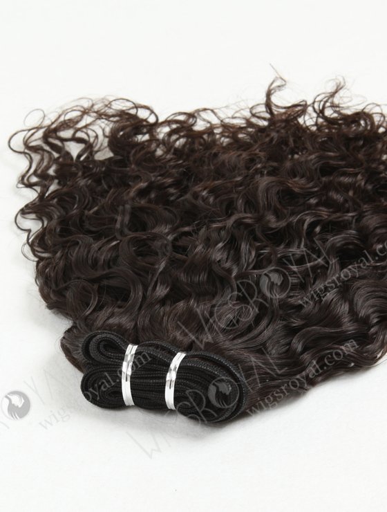 In Stock Brazilian Virgin Hair 12" Molado Curly Natural Color Machine Weft SM-450-11988