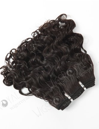 In Stock Brazilian Virgin Hair 8" Molado Curly Natural Color Machine Weft SM-485