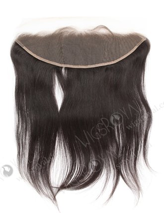 In Stock Indian Remy Hair 16" Straight Natural Color Lace Frontal SKF-002