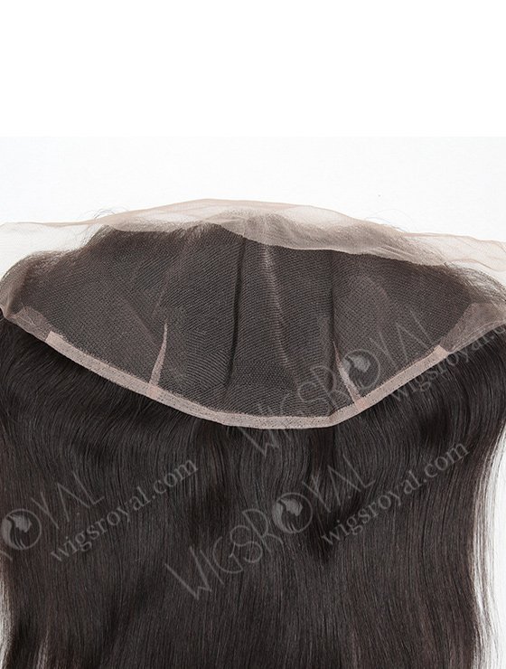 In Stock Indian Virgin Hair 12" Straight Natural Color Lace Frontal SKF-054-12588