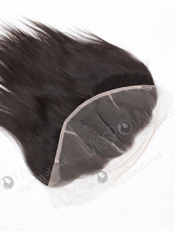 In Stock Indian Virgin Hair 12" Straight Natural Color Lace Frontal SKF-054-12589