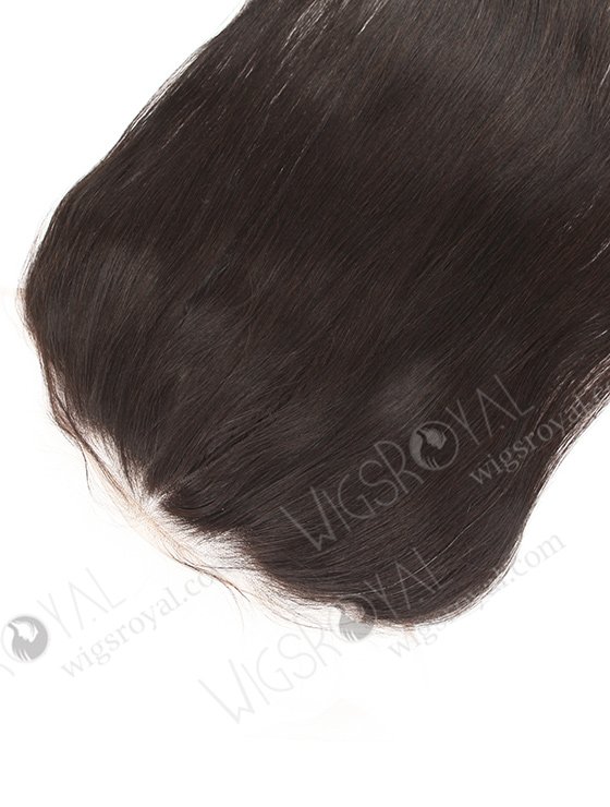In Stock Indian Virgin Hair 16" Straight Natural Color Lace Frontal SKF-056-12609