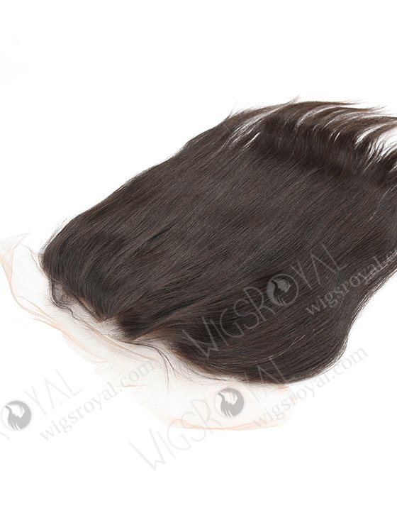 In Stock Indian Virgin Hair 16" Straight Natural Color Lace Frontal SKF-056-12608