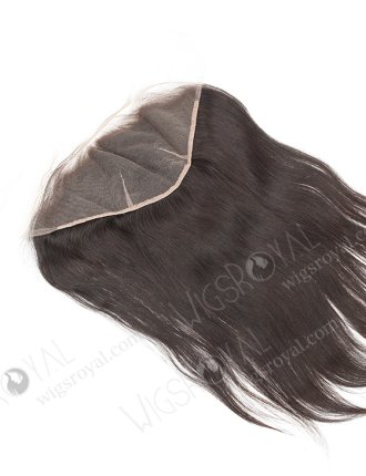In Stock Indian Virgin Hair 16" Straight Natural Color Lace Frontal SKF-056