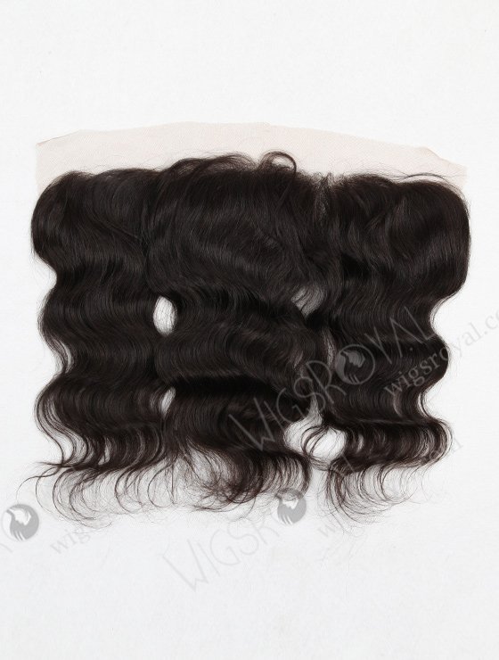 In Stock Brazilian Virgin Hair 12" Natural Wave Natural Color Lace Frontal SKF-060-12514