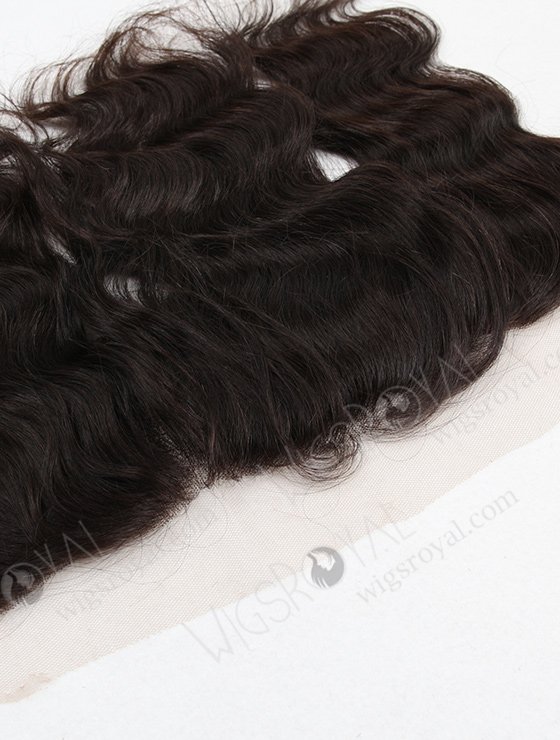 In Stock Brazilian Virgin Hair 12" Natural Wave Natural Color Lace Frontal SKF-060-12516