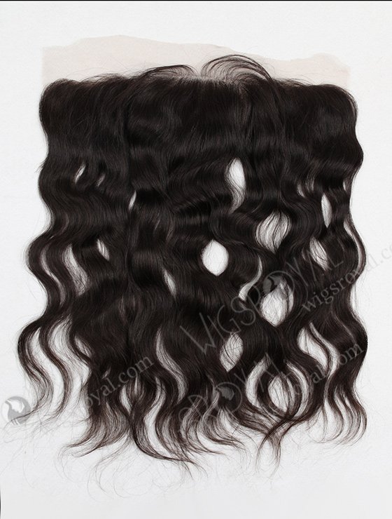 In Stock Brazilian Virgin Hair 16" Natural Wave Natural Color Lace Frontal SKF-007-12538