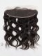 In Stock Brazilian Virgin Hair 16" Natural Wave Natural Color Lace Frontal SKF-007