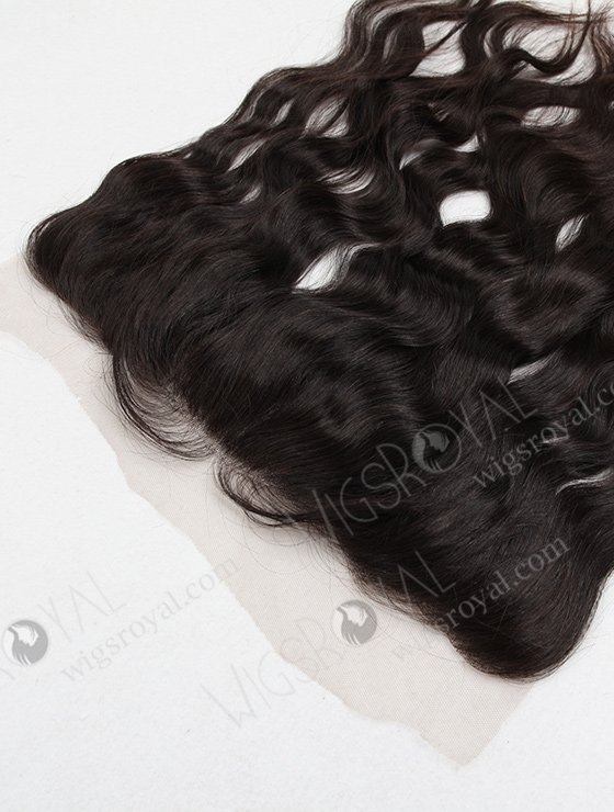 In Stock Brazilian Virgin Hair 16" Natural Wave Natural Color Lace Frontal SKF-007-12540