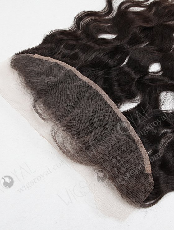 In Stock Brazilian Virgin Hair 16" Natural Wave Natural Color Lace Frontal SKF-007-12541