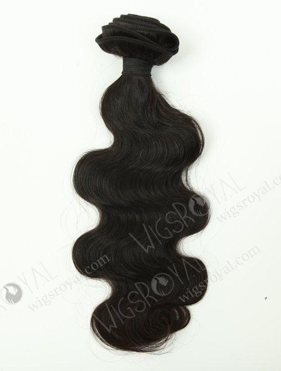 In Stock Cambodian Virgin Hair 16" Body Wave Natural Color Machine Weft SM-926-12468