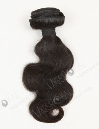 In Stock Cambodian Virgin Hair 12" Body Wave Natural Color Machine Weft SM-924