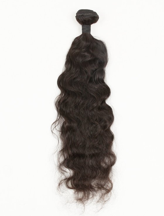In Stock Cambodian Virgin Hair 24" Natural Wave Natural Color Machine Weft SM-931-12355