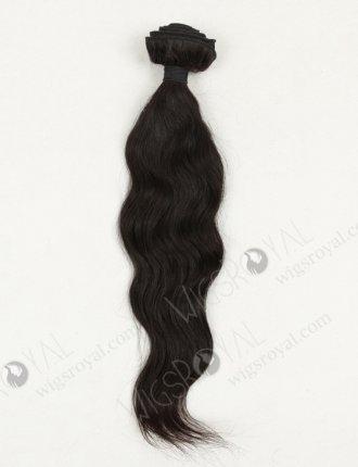 In Stock Cambodian Virgin Hair 18" Natural Straight Natural Color Machine Weft SM-912