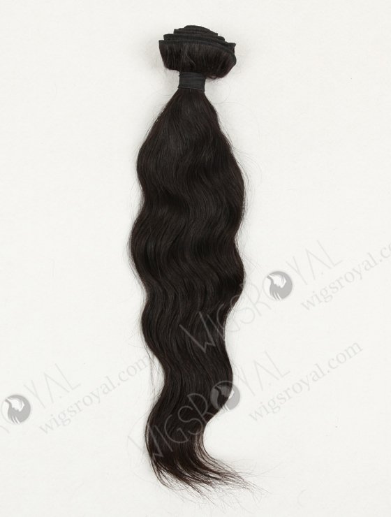 In Stock Cambodian Virgin Hair 18" Natural Straight Natural Color Machine Weft SM-912