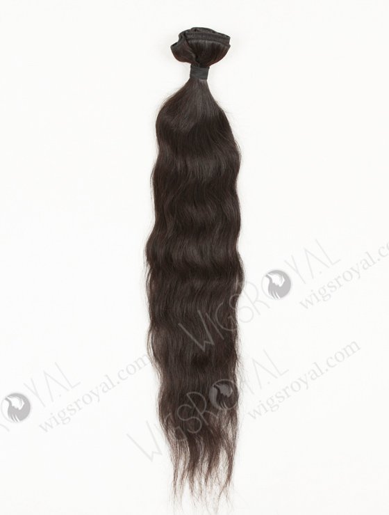 In Stock Cambodian Virgin Hair 24" Natural Straight Natural Color Machine Weft SM-932-12402