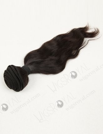 In Stock Cambodian Virgin Hair 14" Natural Straight Natural Color Machine Weft SM-910