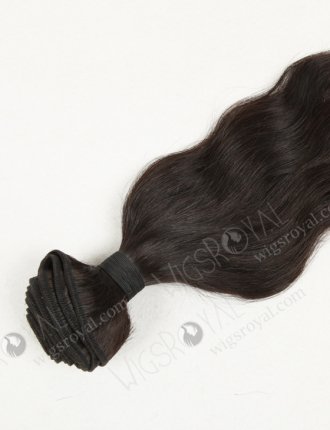 In Stock Cambodian Virgin Hair 14" Natural Straight Natural Color Machine Weft SM-910