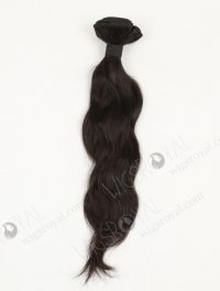 In Stock Cambodian Virgin Hair 16" Natural Straight Natural Color Machine Weft SM-911