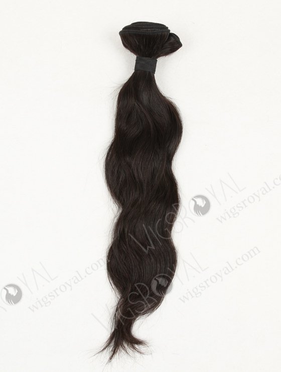In Stock Cambodian Virgin Hair 16" Natural Straight Natural Color Machine Weft SM-911-12380