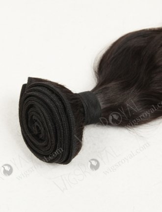 In Stock Cambodian Virgin Hair 16" Natural Straight Natural Color Machine Weft SM-911