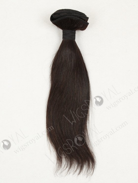 In Stock Cambodian Virgin Hair 12" Straight Natural Color Machine Weft SM-916-12410