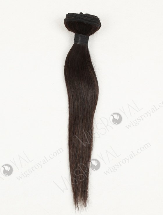 In Stock Cambodian Virgin Hair 14" Straight Natural Color Machine Weft SM-917-12420