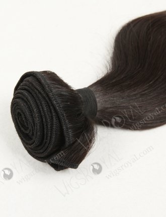 In Stock Cambodian Virgin Hair 16" Straight Natural Color Machine Weft SM-918