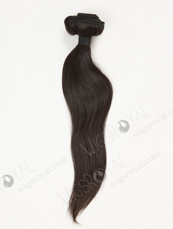 In Stock Cambodian Virgin Hair 16" Straight Natural Color Machine Weft SM-918-12424