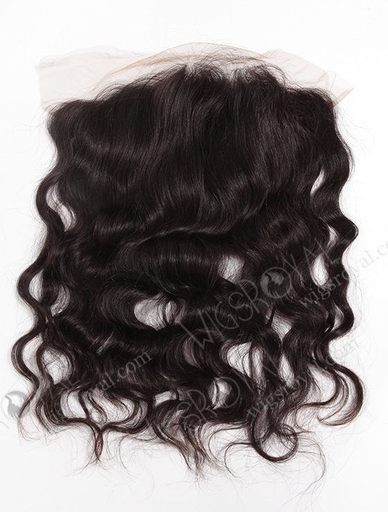 In Stock Brazilian Virgin Hair 16" Natural Wave Natural Color Lace Frontal SKF-017-12581