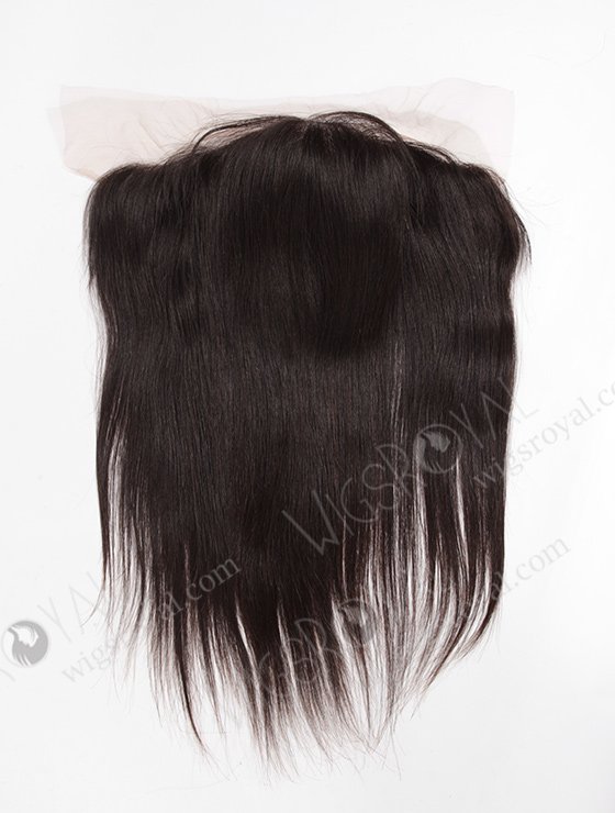 In Stock Indian Virgin Hair 14" Straight Natural Color Lace Frontal SKF-055-12597