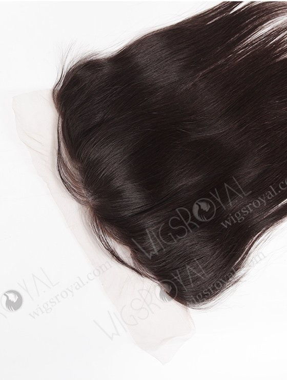 In Stock Indian Virgin Hair 14" Straight Natural Color Lace Frontal SKF-055-12598