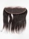 In Stock Indian Virgin Hair 12" Straight Natural Color Lace Frontal SKF-057