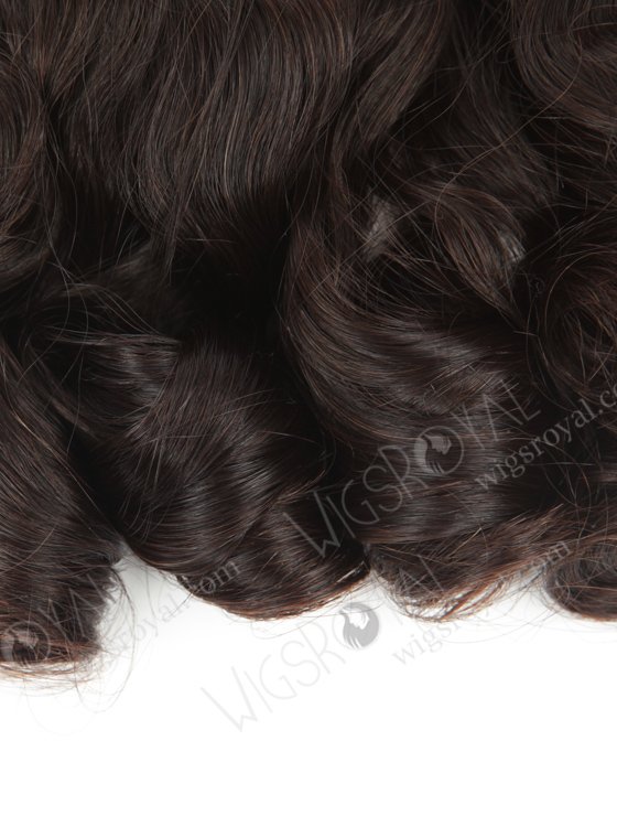In Stock 7A Peruvian Virgin Hair 12" Double Drawn Olive Curl Natural Color Machine Weft SM-6102-12910
