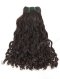 In Stock 7A Peruvian Virgin Hair 14" Double Drawn Sogie Curl Natural Color Machine Weft SM-6103