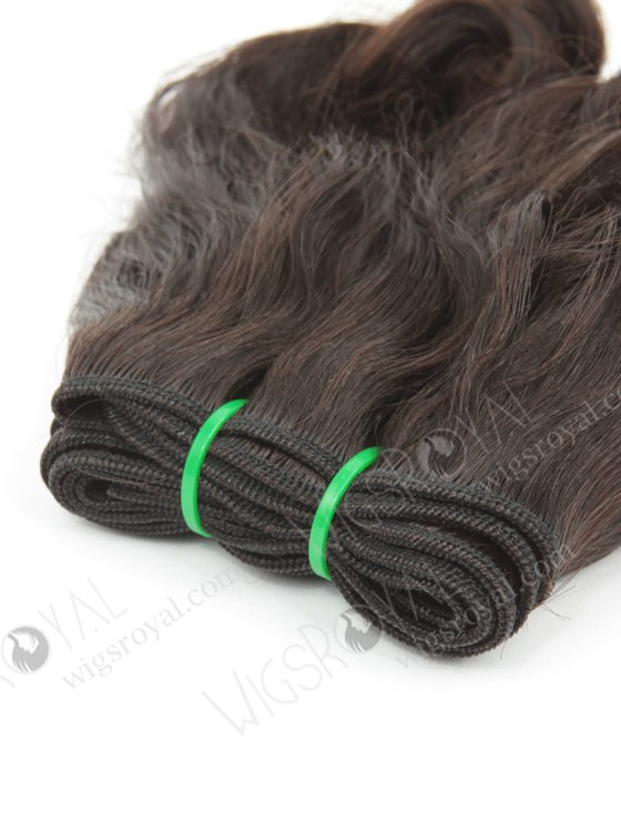 In Stock 7A Peruvian Virgin Hair 10" Double Drawn Olive Curl Natural Color Machine Weft SM-6101-12905