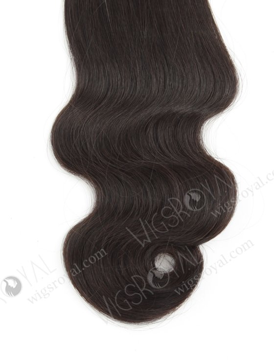 In Stock 7A Peruvian Virgin Hair 14" Double Drawn Half Body Wave Natural Color Machine Weft SM-6124-12741