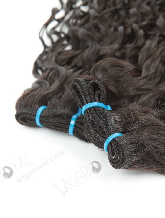 In Stock 7A Peruvian Virgin Hair 16" Double Drawn Tight Pissy Curl Natural Color Machine Weft SM-6123-12736