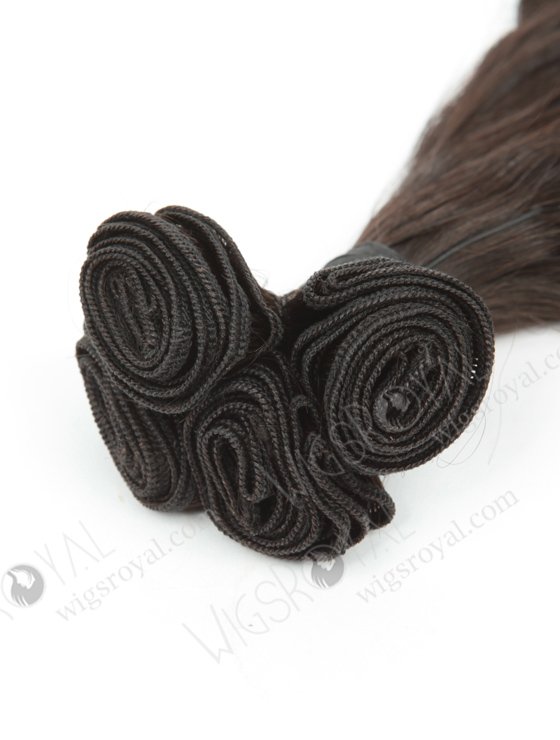 In Stock 7A Peruvian Virgin Hair 12" Double Drawn Half Deep Wave Natural Color Machine Weft SM-6100-12899