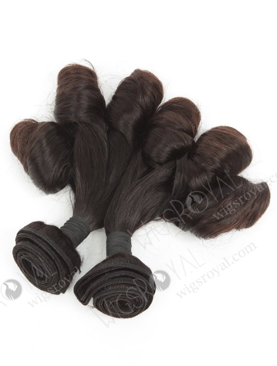 In Stock 7A Peruvian Virgin Hair 14" Double Drawn Ndy Spiral Curl Natural Color Machine Weft SM-699-12890