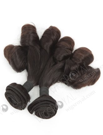 In Stock 7A Peruvian Virgin Hair 14" Double Drawn Ndy Spiral Curl Natural Color Machine Weft SM-699
