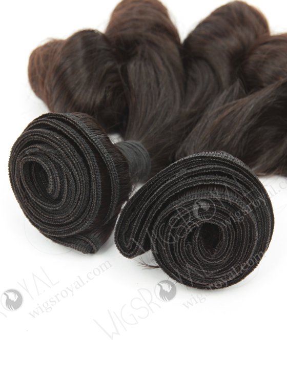 In Stock 7A Peruvian Virgin Hair 14" Double Drawn Ndy Spiral Curl Natural Color Machine Weft SM-699-12891