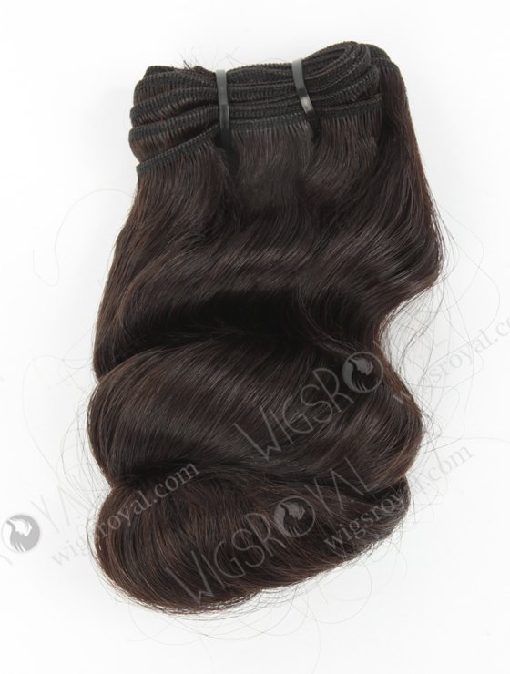 In Stock 7A Peruvian Virgin Hair 10" Double Drawn Vivi Wavy Natural Color Machine Weft SM-697-12877
