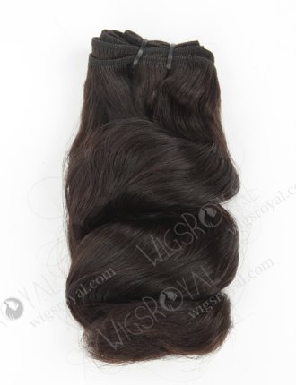 In Stock 7A Peruvian Virgin Hair 12" Double Drawn Vivi Wavy Natural Color Machine Weft SM-698