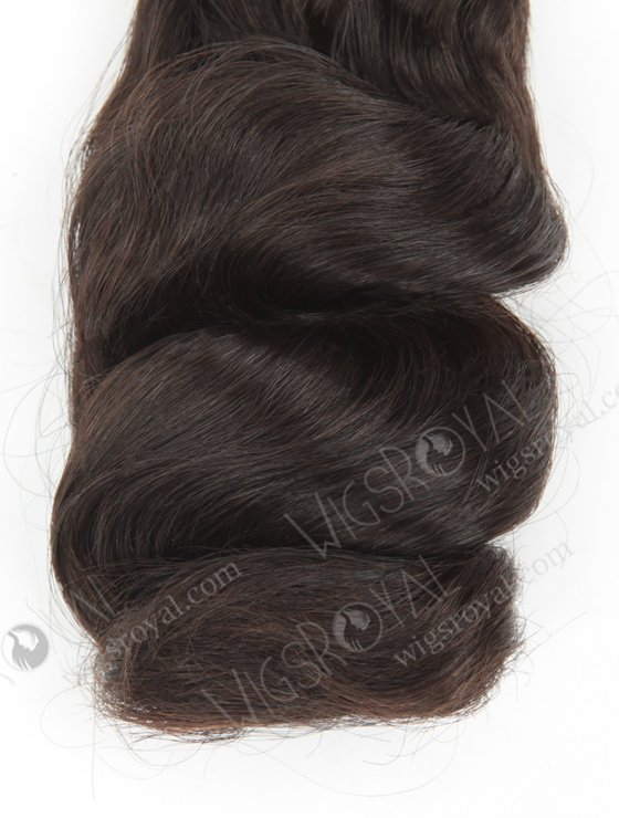 In Stock 7A Peruvian Virgin Hair 12" Double Drawn Vivi Wavy Natural Color Machine Weft SM-698-12884