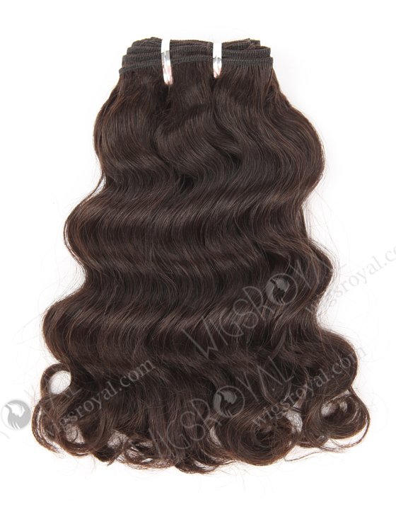 In Stock 7A Peruvian Virgin Hair 10" Double Drawn Deep Body Wave Natural Color Machine Weft SM-6134-12809