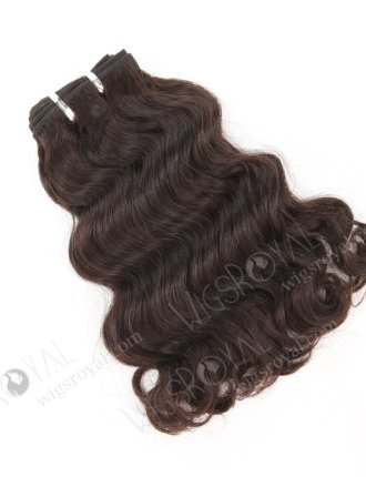 In Stock 7A Peruvian Virgin Hair 10" Double Drawn Deep Body Wave Natural Color Machine Weft SM-6134
