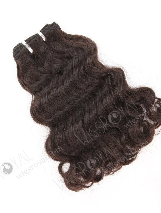 In Stock 7A Peruvian Virgin Hair 10" Double Drawn Deep Body Wave Natural Color Machine Weft SM-6134-12810