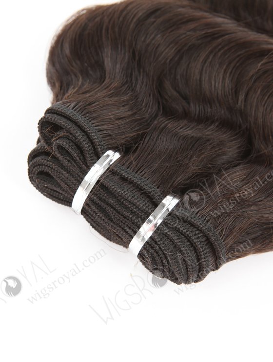 In Stock 7A Peruvian Virgin Hair 10" Double Drawn Deep Body Wave Natural Color Machine Weft SM-6134-12812